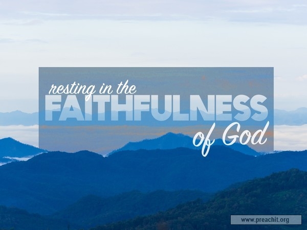 Faithfulness Even in the Womb - Freedom Come Rain